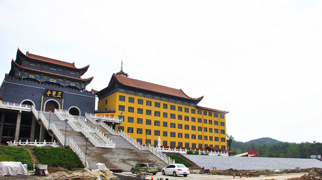 2015年8月9日 山东省博山正觉寺建设进展