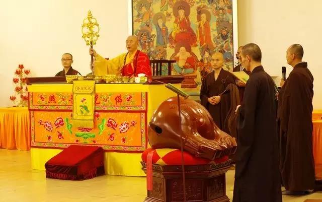 Zhengjue Monastery held the ceremony of “Ascend the Dharma hall to give a talk”